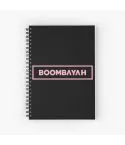 Black Pink Notebook BOOMBAYAH — Gold Retro Ver.