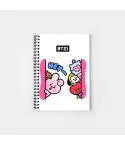 Bt21 Spiral Notebook — Blue Casual Ver.