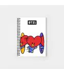 دفتر حلزوني Bt21 — إصدار "BT21" — Bt21 Limited Edition