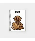 Bt21 K pop Notebook — Silver Limited Ver.
