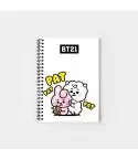 Bt21 Notebook — Pink Stylish Ver.
