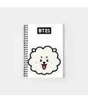Bt21 K pop Notebook — White Exclusive Ver.