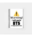 مفكرة Bts — إصدار "BTS" — Bts Limited Edition