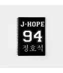 نوت بوك Bts — إصدار "BTS" • ورق مربعات — Bts Limited Edition