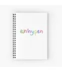 نوت بوك Enhypen — إصدار "ENHYPEN" • ورق مربعات — Enhypen Limited Edition