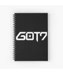 Got7 K pop Notebook Signature — Beige Retro Ver.