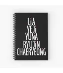 Itzy Notebook — Beige Collectible Ver.