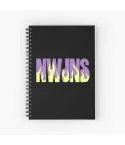 Newjeans Notepad LOGO ARTWORK — White Edition