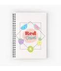 Red Velvet Spiral Notebook Signature — Silver Casual Ver.