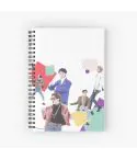 Shinee Spiral Notebook Signature — Pink Premium Ver.