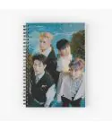 Shinee Spiral Notebook Signature — Red Collectible Ver.