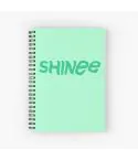 Shinee Spiral Notebook Signature — Green Stylish Ver.