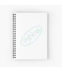 Shinee K pop Notebook Signature — Red Premium Ver.