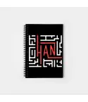 Stray Kids K pop Notebook HAN (Grid) — Purple Deluxe Ver.