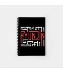 نوت بوك Stray Kids — إصدار "Hyunjin" • ورق مربعات — Stray Kids Limited Edition