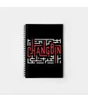 Stray Kids Spiral Notebook Chang Bin (Grid) — Red Limited Ver.