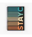 Stayc K pop Notebook — White Exclusive Ver.