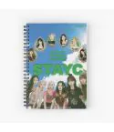 Stayc Spiral Notebook — Silver Edition