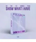 Official DVD IVE THE 1ST WORLD TOUR SHOW WHAT I HAVE DVD