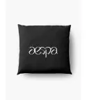 Aespa K pop Pillow LOGO — Green Premium Ver.