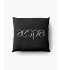 Aespa Cushion LOGO — Navy Collectible Ver.