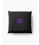 Aespa Throw Pillow LOGO — Retro Ver.