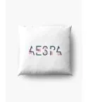 Aespa K pop Pillow Artwork — Blue Edition