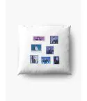 Astro Throw Pillow — Silver Retro Ver.