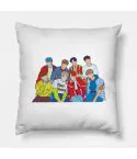 Ateez Throw Pillow — Purple Collectible Ver.