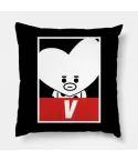 Bt21 K pop Pillow — Silver Collectible Ver.