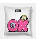 وسادة ديكور Bt21 — إصدار "BT21" — Bt21 Limited Edition