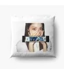 Chung Ha Throw Pillow Signature — Black Stylish Ver.