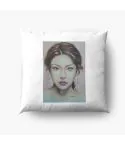 Chung Ha Plush Pillow Signature — Navy Retro Ver.