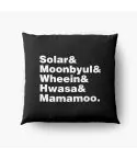 وسادة بلَش Mamamoo — إصدار "Signature" — Mamamoo Limited Edition