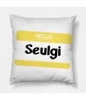 وسادة بلَش Red Velvet — إصدار "My Bias" • قماش مخملي/بلش — Red Velvet Limited Edition