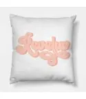 Red Velvet K pop Pillow Reveluv Typography (Velvet) — Black Premium Ver.