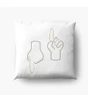 Shinee Plush Pillow Signature — Green Retro Ver.
