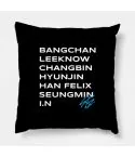 Stray Kids Cushion ALL MEMBERS NAME — Blue Premium Ver.