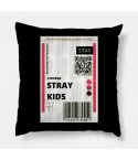 Stray Kids Throw Pillow Signature — Green Deluxe Ver.