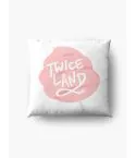 Twice Throw Pillow Signature (Cotton) — Blue Premium Ver.