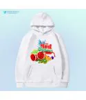 هودي سحاب Red Velvet — إصدار "Signature" — Red Velvet Vintage Style