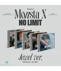 البوم اصلي النسخة العشوائية MONSTA X Vol10 NO LIMIT Ver