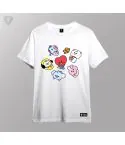 Bt21 Graphic Tee — Beige Retro Ver.