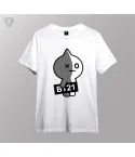 Bt21 Graphic Tee — Beige Premium Ver.