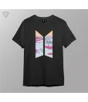 Bts Graphic Tee — Blue Retro Ver.