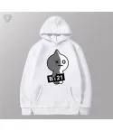 Jaehyun T shirt BT21 — Silver Classic Ver.