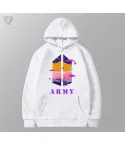 Bts Unisex Hoodie — Purple Premium Ver.