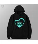 Shinee Pullover Hoodie Diamond Sky — Purple Premium Ver.