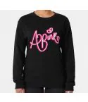 Apink Unisex Sweatshirt LOGO — Silver Limited Ver.