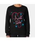 Apink Crewneck Sweatshirt LOGO — Purple Exclusive Ver.